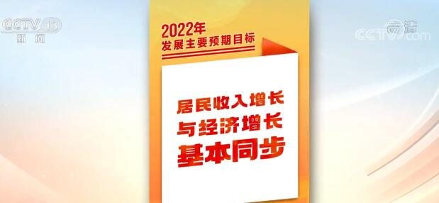 2022年经济发展主要预期目标公布 解码政府工作报告中的“民生大礼包”