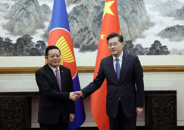 东盟秘书长：愿不断深化与中国全面战略伙伴关系