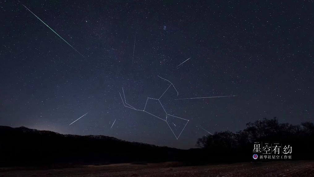 星空有约丨值得期待！猎户座流星雨将迎来最佳观赏期