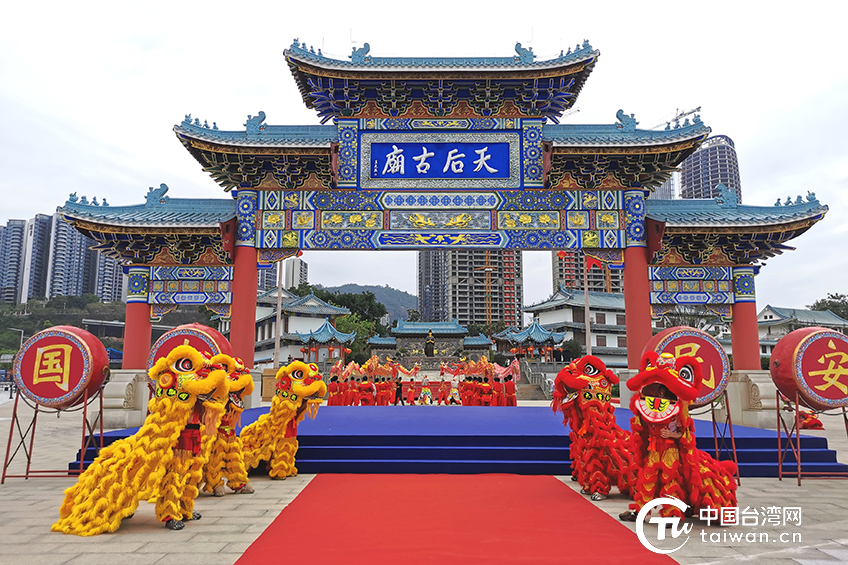 两岸同祈福 晨拜妈祖仪典在深圳举行