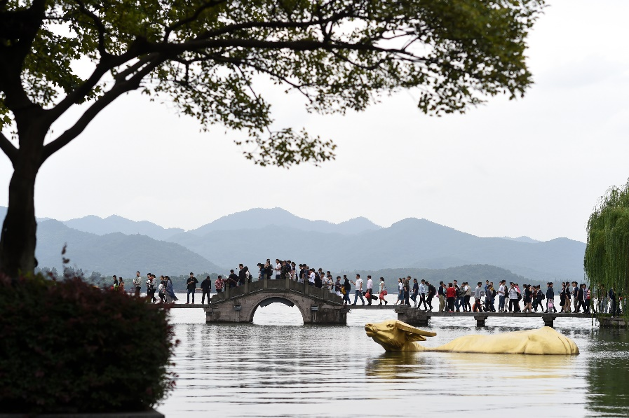 火炬传递看“浙”里