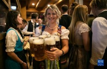 第188届慕尼黑啤酒节开幕