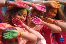 印度：庆祝洒红节