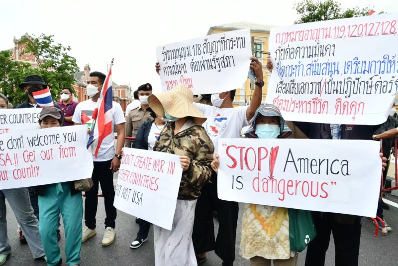 首访泰国，美国防长奥斯汀为何遭抗议？